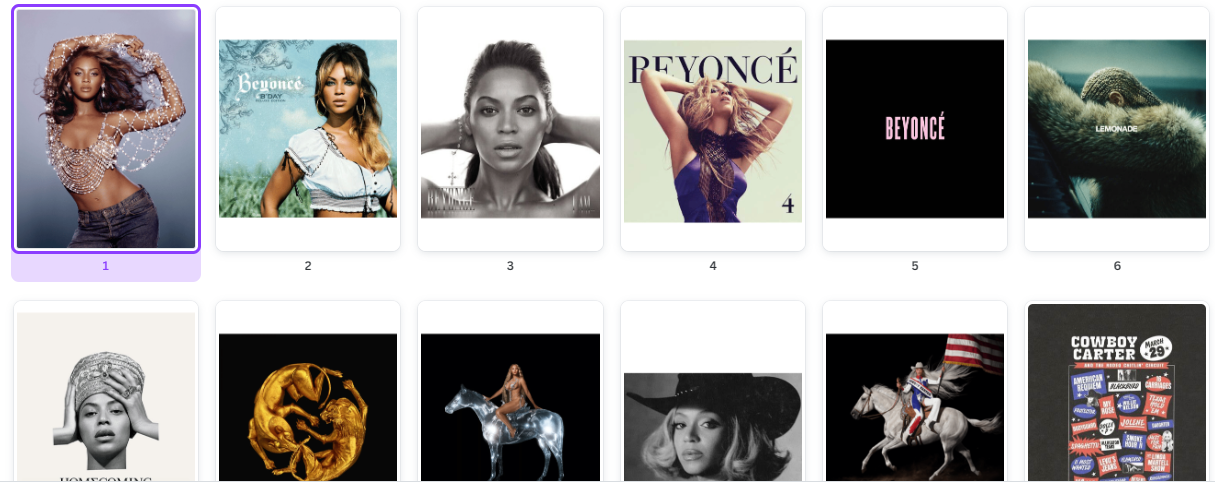 This is For the BeyHive (album tracklist Prints)